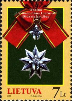 Grand Cross of Order for Merit to Lithuania