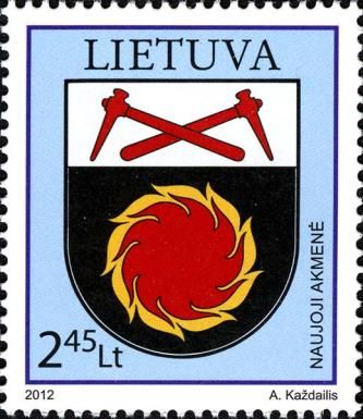 Coat of Arms of Naujoji Akmenė