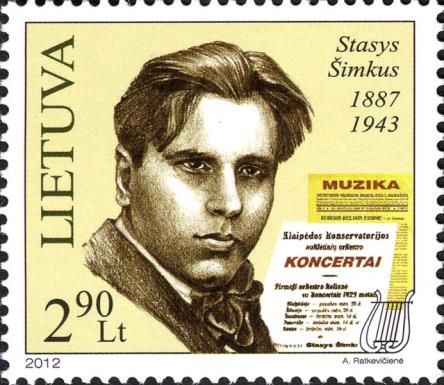 125th Birth Anniversary of Stasys Šimkus (1867-1943)