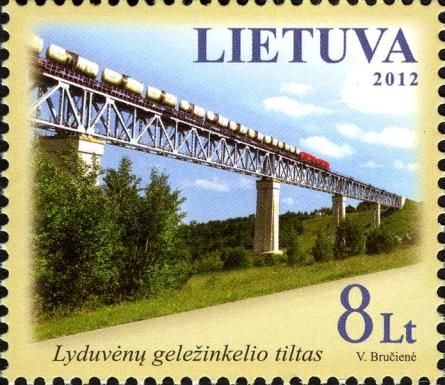 Lyduvėnai Railway Bridge, Lithuania