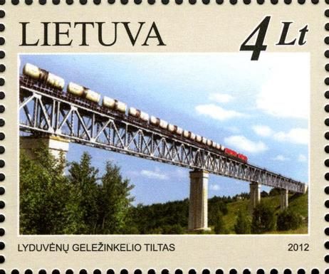 Lyduvėnai Railway Bridge, Lithuania