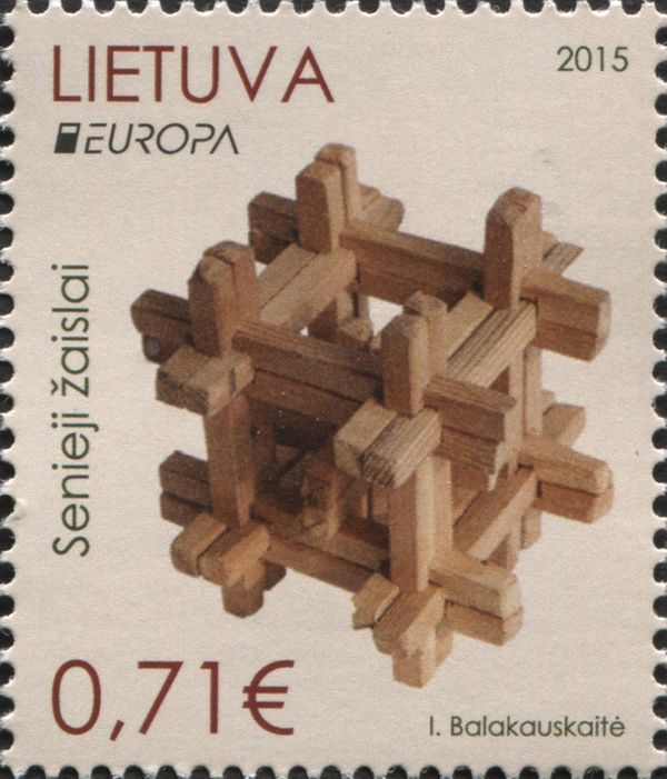 Old Wooden Toys - Wooden Puzzle