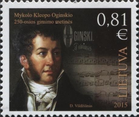 250th Birth Anniversary of Mykolo Oginskis (1765-1833)