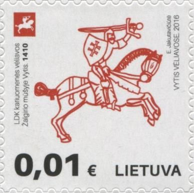 Vytis in the Battle of Zalgiris, 1410