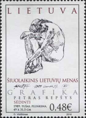 Seated, Petras Repšys (1989)