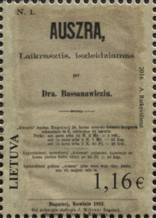 Newspaper - "Aušra" (Dawn)