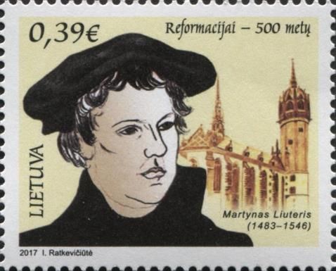 500th Anniversary of Reformation, Martin Luther (1483-1546)