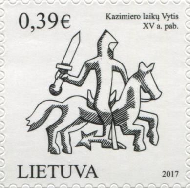 Vytis of Kazimiero Time (XV c.)