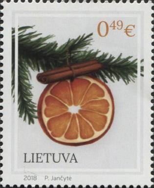 Orange Slice and Cinnamon - Tree Decoration