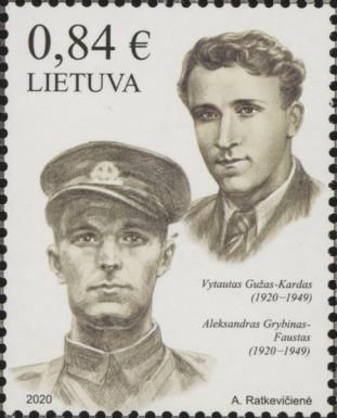 Vytautuas Gužas-Kardas and Aleksandras Grybinas-Faustas