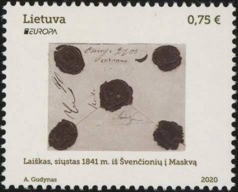 Letter from Švenčionys to Moscow, 1841