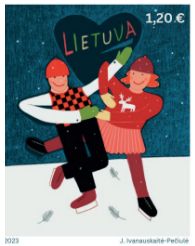 Couple Ice Skating