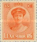 Grand Duchess Charlotte facing Forward (15c rose)