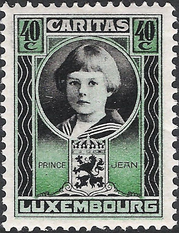 Prince Jean (1921-2019) (black and green)