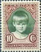 Princess Marie-Gabriele (*1925) (green & brown)