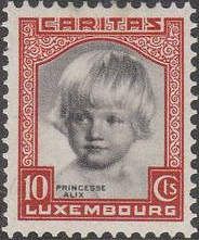 Princess Alix (*1929) (grey and brown)