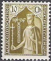 Countess Ermesinde of Luxembourg (1186-1247) (brown)