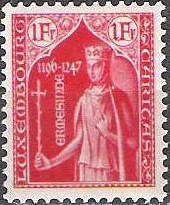 Countess Ermesinde of Luxembourg (1186-1247) (red)