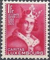 Count Henry VII of Luxembourg (1273-1313) (carmine rose)