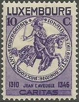 Seal of Count John the Blind (1296-1346) (dark violet)