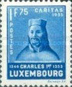 Count Charles I of Luxembourg (1346-1378) (blue)