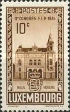 Municipal Palace ("Cercle") of Luxembourg (brown)