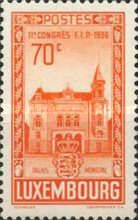 Municipal Palace ("Cercle") of Luxembourg (orange)