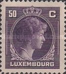 Grand Duchess Charlotte facing Right (dark violet)
