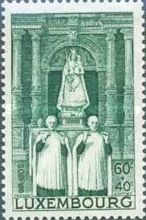Statue of the Madonna in Procession