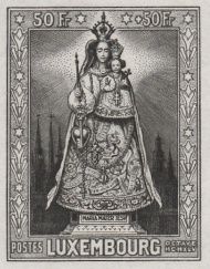 Statue of Our Lady of Luxembourg, Patron Saint of Luxembourg