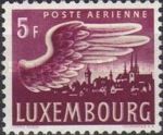Wing and View of Luxembourg (purple and yellow)
