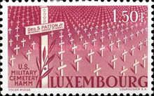 U.S. Military Cementery, Hamm (red and buff)