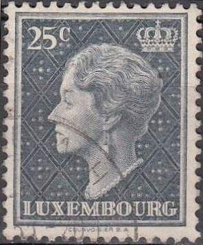 Grand Duchess Charlotte facing Left (Background slate)