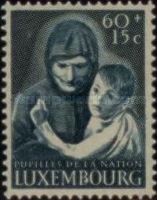 Mother and Boy (turquoise)