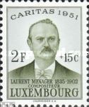 Laurent Menager (1835-1902), Composer (green and grey)