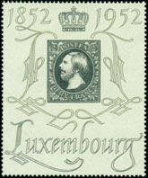 Grand Duke William III on Stamp MiNr. 2