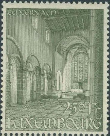 Interior of the St. Willibrord Basilica, Echternach