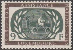 "Assistance" (Labourer and Tractor)