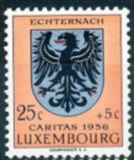 Arms of Canton "Echternach" (Background pink)