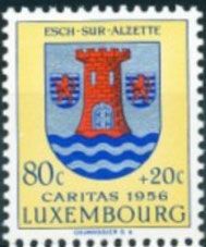 Arms of Canton "Esch-sur-Alzette" (Background yellow)