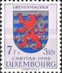 Arms of Canton "Grevenmacher" (Background pale violet)