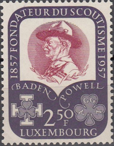 Lord Robert Baden-Powell (1857-1941) and Girl Scout Emblems