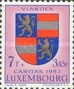 Arms of Canton "Vianden" (Background rose lilac)