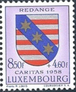 Arms of Canton "Redange" (Background lila)