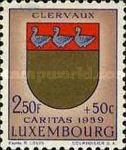 Arms of Canton "Clervaux" (Background pale fawn)