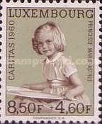 Princess Marie-Astrid with Book on her Lap (Backkgr. sage)