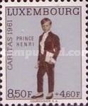 Prince Henri as a Youth in Informal Dress (Background grey)