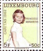 Princess Margaretha as a Young Girl looking in Front