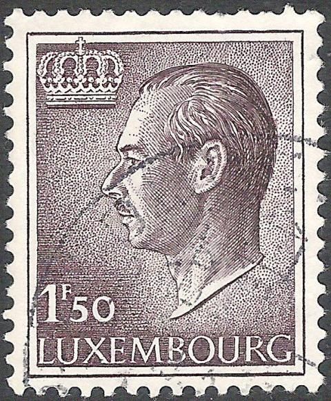 Grand Duke Jean facing Left (3 Fr. green)