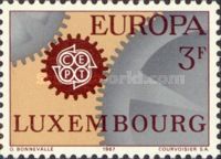 Interlocking Gears, Drive Wheel with CEPT Emblem (3 Fr.)